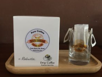 Cà phê Robusta & Arabica – Phin giấy (Gu vừa)